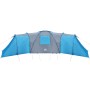 Tienda de campaña familiar iglú 12 personas impermeable azul de , Tiendas de campaña - Ref: Foro24-94347, Precio: 413,06 €, D...