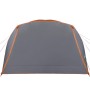 Zelt mit Veranda für 4 Personen, wasserdicht, grau-orange von , Zelte - Ref: Foro24-94417, Preis: 105,52 €, Rabatt: %