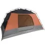 Zelt mit Veranda für 4 Personen, wasserdicht, grau-orange von , Zelte - Ref: Foro24-94417, Preis: 107,52 €, Rabatt: %