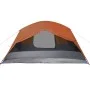 Zelt mit Veranda für 4 Personen, wasserdicht, grau-orange von , Zelte - Ref: Foro24-94417, Preis: 107,52 €, Rabatt: %