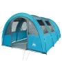 Tunnelzelt für 4 Personen, wasserdicht, blau von , Zelte - Ref: Foro24-94401, Preis: 231,39 €, Rabatt: %