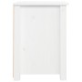 Nachttisch aus massivem weißem Kiefernholz, 40 x 35 x 49 cm von vidaXL, Nachttische - Ref: Foro24-813711, Preis: 58,50 €, Rab...