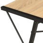 Escritorio con estantería negro y roble 116x50x93 cm de vidaXL, Escritorios - Ref: Foro24-20289, Precio: 48,41 €, Descuento: %
