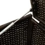 Garten-Aufbewahrungsbox mit Rollen, braunes PE-Rattan, 283 l von , Aufbewahrungsboxen für den Außenbereich - Ref: Foro24-3653...