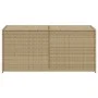 Garten-Aufbewahrungsbox, synthetischer Rattan-Beige-Mix, 283 l von , Aufbewahrungsboxen für den Außenbereich - Ref: Foro24-36...