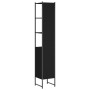 Armario de baño madera de ingeniería negro 33x33x185,5 cm de , Tocadores - Ref: Foro24-842471, Precio: 89,71 €, Descuento: %