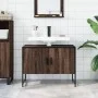 Armario lavabo baño madera ingeniería roble marrón 80x33x60 cm von , Badezimmerwaschtische - Ref: Foro24-842465, Preis: 55,81...