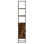 Badezimmerschrank aus geräuchertem Eichenholzwerkstoff, 33 x 33 x 185,5 cm von , Schminktische - Ref: Foro24-842473, Preis: 7...