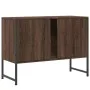 Armario lavabo baño madera ingeniería roble marrón 80x33x60 cm von , Badezimmerwaschtische - Ref: Foro24-842465, Preis: 55,81...