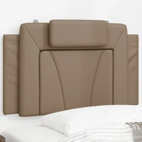 Cappuccino synthetic leather padded bed headboard 80 cm by , Headboards and footboards - Ref: Foro24-374764, Price: 22,22 €, ...