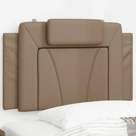 Cappuccino synthetic leather padded bed headboard 80 cm by , Headboards and footboards - Ref: Foro24-374764, Price: 22,22 €, ...