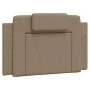 Cappuccino synthetic leather padded bed headboard 80 cm by , Headboards and footboards - Ref: Foro24-374764, Price: 22,22 €, ...