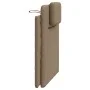Cappuccino synthetic leather padded bed headboard 80 cm by , Headboards and footboards - Ref: Foro24-374764, Price: 22,22 €, ...