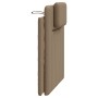 Gepolstertes Bettkopfteil aus Cappuccino-Kunstleder, 80 cm von , Kopf- und Fußteile - Ref: Foro24-374764, Preis: 22,42 €, Rab...