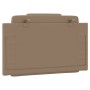 Cabecero de cama acolchado cuero sintético capuchino 80 cm de , Cabeceros y pies de cama - Ref: Foro24-374764, Precio: 22,42 €