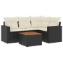 5-piece garden furniture set and black synthetic rattan cushions by , Garden sets - Ref: Foro24-3224103, Price: 307,12 €, Dis...
