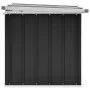 Anthrazitgraue Garten-Aufbewahrungsbox 109 x 67 x 65 cm von vidaXL, Aufbewahrungsboxen für den Außenbereich - Ref: Foro24-462...