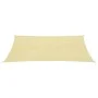 Rectangular HDPE sail shade 4x6 m beige by , Umbrellas - Ref: Foro24-42284, Price: 51,34 €, Discount: %