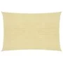 Rectangular HDPE sail shade 4x6 m beige by , Umbrellas - Ref: Foro24-42284, Price: 51,34 €, Discount: %