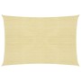 Toldo de vela rectangular HDPE 4x6 m beige de , Sombrillas - Ref: Foro24-42284, Precio: 51,61 €, Descuento: %