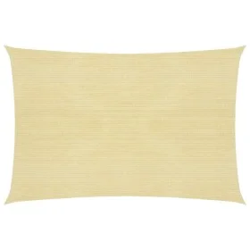 Toldo de vela beige HDPE 160 g/m² 6x7 m de , Sombrillas - Ref: Foro24-311139, Precio: 77,21 €, Descuento: %