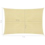 Beige HDPE sail shade 160 g/m² 6x7 m by , Umbrellas - Ref: Foro24-311139, Price: 68,76 €, Discount: %
