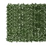 Toldo para balcón con hojas verde oscuro 300x150 cm