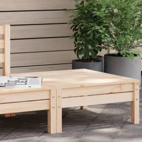 Gartenhocker aus massivem Zirbenholz von , Modulare Sofas für den Außenbereich - Ref: Foro24-838012, Preis: 46,21 €, Rabatt: %
