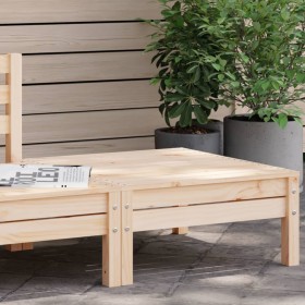 Taburete de jardín madera maciza de pino de , Sofás modulares de exterior - Ref: Foro24-838012, Precio: 46,90 €, Descuento: %