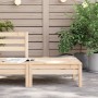 Gartenhocker aus massivem Zirbenholz von , Modulare Sofas für den Außenbereich - Ref: Foro24-838012, Preis: 46,90 €, Rabatt: %