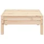 Gartenhocker aus massivem Zirbenholz von , Modulare Sofas für den Außenbereich - Ref: Foro24-838012, Preis: 46,21 €, Rabatt: %