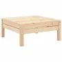 Solid pine wood garden stool by , Modular outdoor sofas - Ref: Foro24-838012, Price: 46,21 €, Discount: %