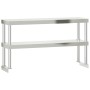 Küchenarbeitstisch mit Edelstahlregal 110x55x150cm von , Wiederherstellung - Ref: Foro24-3208908, Preis: 302,25 €, Rabatt: %
