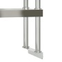 Küchenarbeitstisch mit Edelstahlregal 110x55x150cm von , Wiederherstellung - Ref: Foro24-3208908, Preis: 302,25 €, Rabatt: %