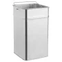 Black steel trash can with ashtray 36 L by vidaXL, Garbage cans and trash cans - Ref: Foro24-51091, Price: 126,97 €, Discount: %
