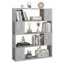 Betongraues Raumteilerregal 100x24x124 cm von , Bücherregale und Regale - Ref: Foro24-809192, Preis: 67,52 €, Rabatt: %