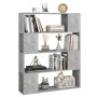 Concrete gray space divider shelf 100x24x124 cm by , Bookcases and shelves - Ref: Foro24-809192, Price: 68,56 €, Discount: %