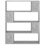 Betongraues Raumteilerregal 100x24x124 cm von , Bücherregale und Regale - Ref: Foro24-809192, Preis: 67,52 €, Rabatt: %