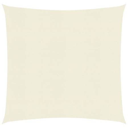 Cream HDPE sail awning 160 g/m² 4.5x4.5 m by , Umbrellas - Ref: Foro24-311167, Price: 55,38 €, Discount: %
