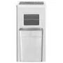 Stainless steel trash can with ashtray 45 L by vidaXL, Garbage cans and trash cans - Ref: Foro24-51092, Price: 92,43 €, Disco...
