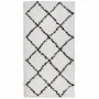 PAMPLONA cream and black modern long pile rug 80x150 cm by , Rugs - Ref: Foro24-375361, Price: 32,15 €, Discount: %