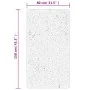 Alfombra de pelo largo moderna PAMPLONA crema y negro 80x150 cm de , Alfombras - Ref: Foro24-375361, Precio: 32,19 €, Descuen...