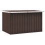 Brown garden storage box 149x99x93 cm by vidaXL, Outdoor storage boxes - Ref: Foro24-46268, Price: 114,55 €, Discount: %