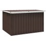 Brown garden storage box 149x99x93 cm by vidaXL, Outdoor storage boxes - Ref: Foro24-46268, Price: 114,55 €, Discount: %