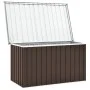 Brown garden storage box 149x99x93 cm by vidaXL, Outdoor storage boxes - Ref: Foro24-46268, Price: 115,59 €, Discount: %