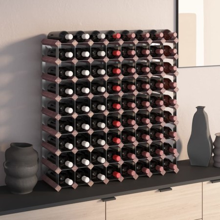 Weinregal für 72 Flaschen aus massiver Kiefer in Braun. von , Weinregale - Ref: Foro24-340894, Preis: 145,97 €, Rabatt: %