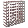 Botellero para 72 botellas madera maciza pino marrón by , Wine racks - Ref: Foro24-340894, Price: 143,08 €, Discount: %