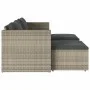 Set Gartensofas und Kissen 5 Stück synthetisches Rattan Akaziengrau von , Outdoor-Sofas - Ref: Foro24-365726, Preis: 318,96 €...