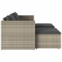Set Gartensofas und Kissen 5 Stück synthetisches Rattan Akaziengrau von , Outdoor-Sofas - Ref: Foro24-365726, Preis: 321,35 €...