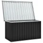 Anthrazitgraue Garten-Aufbewahrungsbox 149 x 99 x 93 cm von vidaXL, Aufbewahrungsboxen für den Außenbereich - Ref: Foro24-462...
